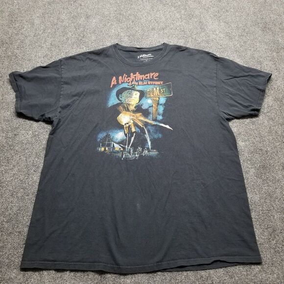 Other - A Nightmare on Elm Street Freddy Krueger T Shirt Adults 2XL Black Halloween